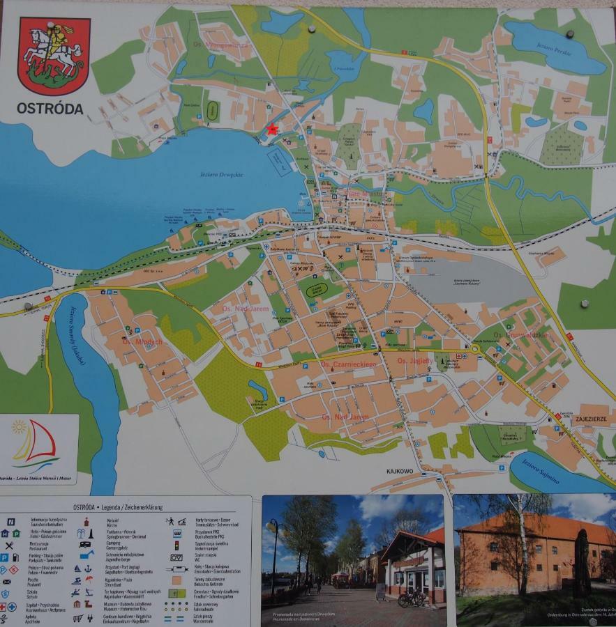 Apartament Wakacje I Rowery Gratis Ostróda Exterior foto